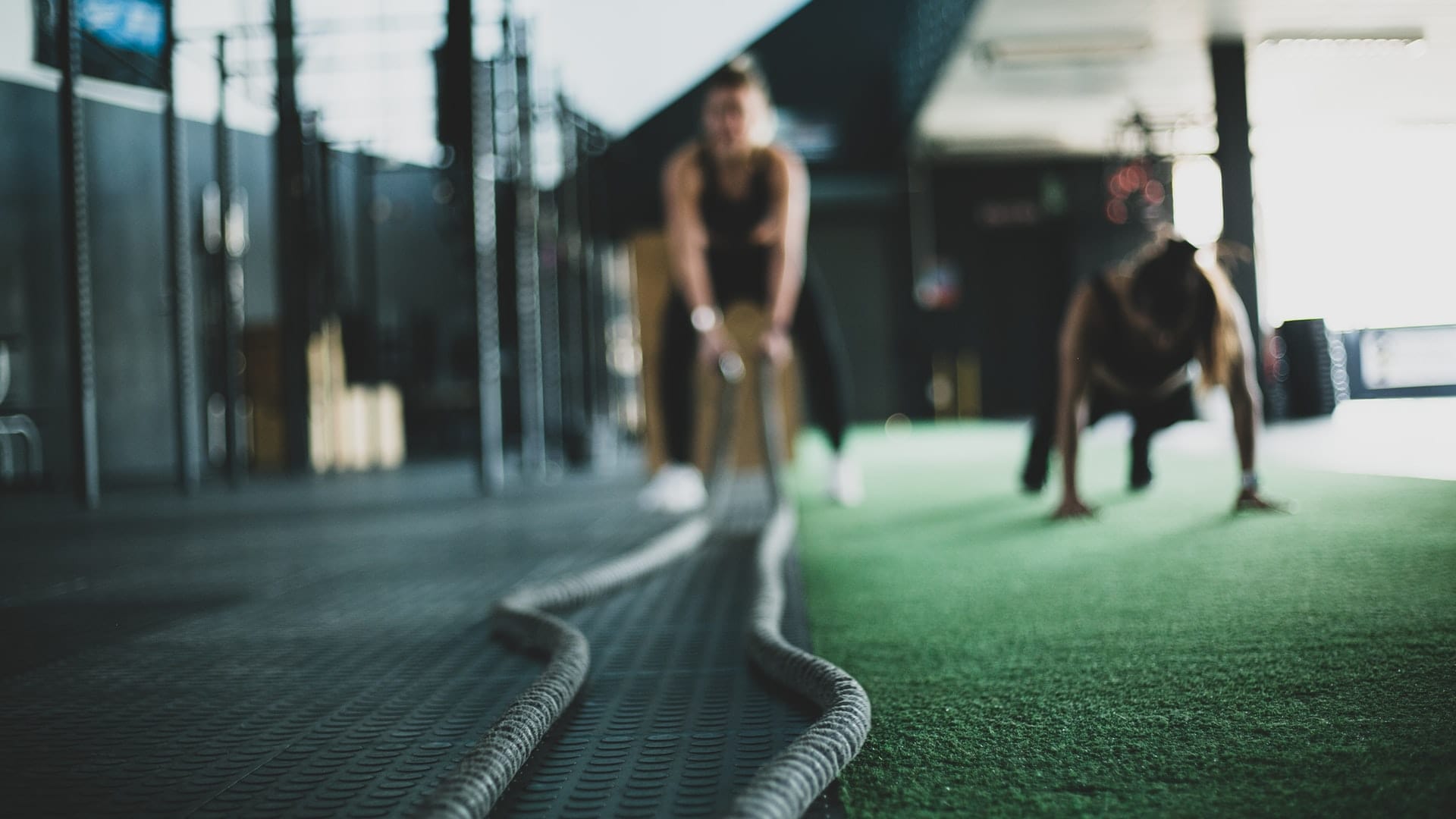 gym coaching session